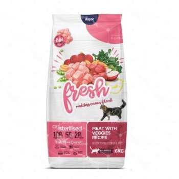 Pienso Para Gatos Fresh Esterilizado 6Kg