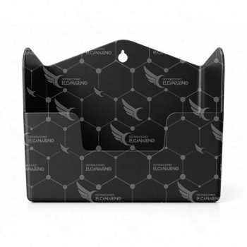 Cajón casillero para jaulas de reclamo - Negro